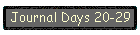 Journal Days 20-29